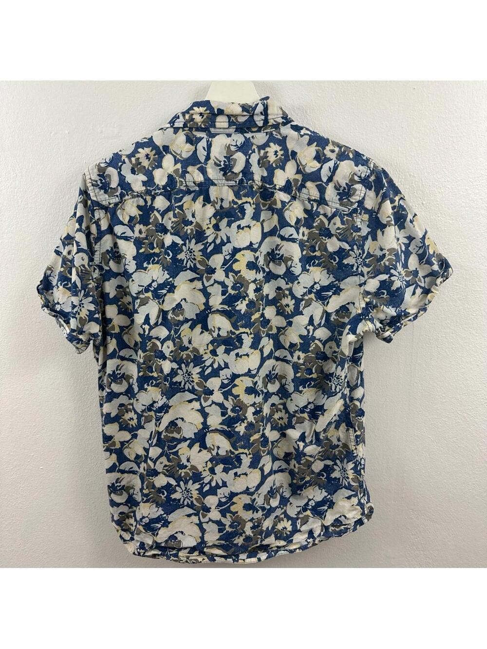 Abercrombie & Fitch Muscle Short Sleeve Floral Print Men's Size M - Picture 2 of 5
